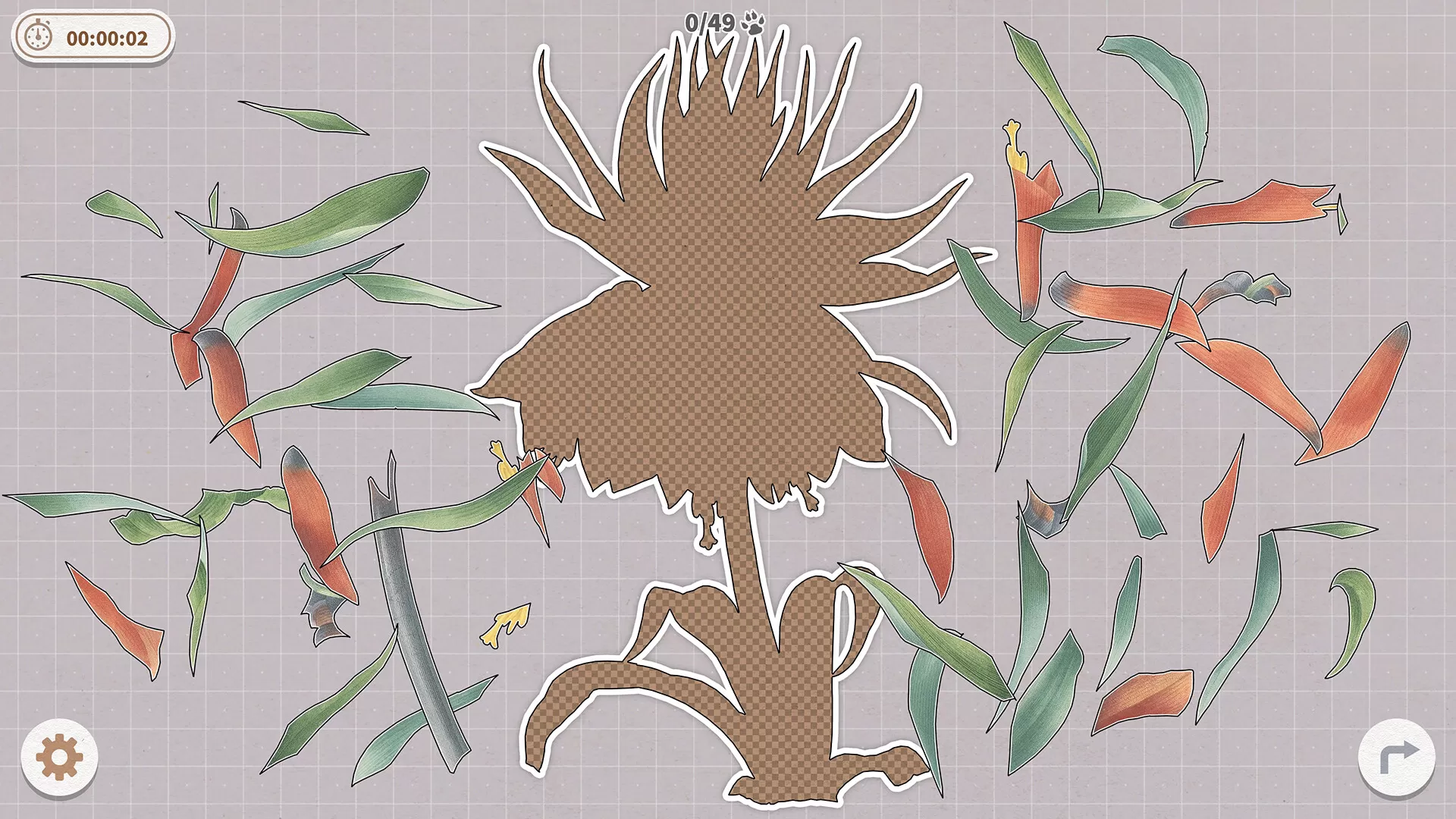 挤在一起的植物/Plants Huddled Together