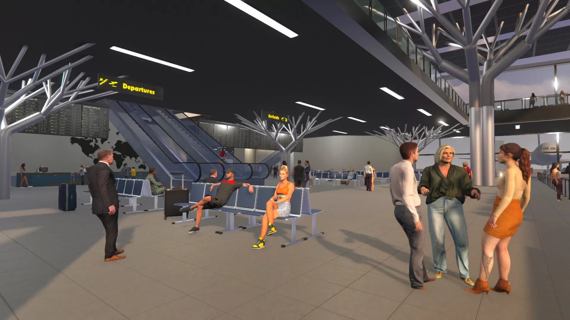 空乘人生模拟器/Cabin Crew Life Simulator-互为学习资料库