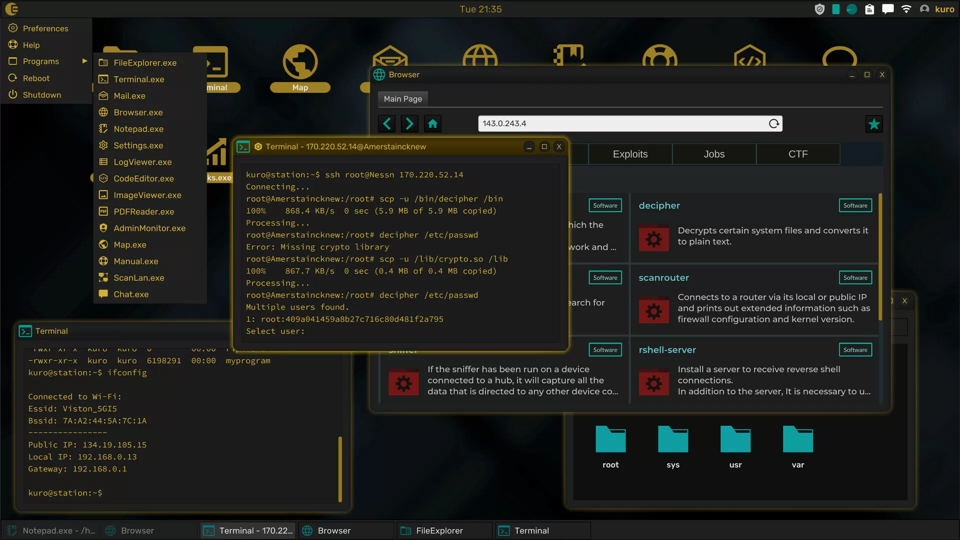 灰色黑客/Grey Hack-互为学习资料库