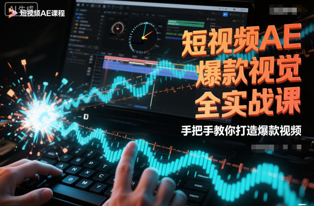 短视频AE爆款视觉全实战课，手把手教你打造爆款视频-互为学习资料库