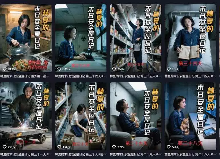 十个作品涨粉近20W！用AI制作末日安全日记连载，日入4位数，评论区爆肝求更新(附详细步骤)-互为学习资料库