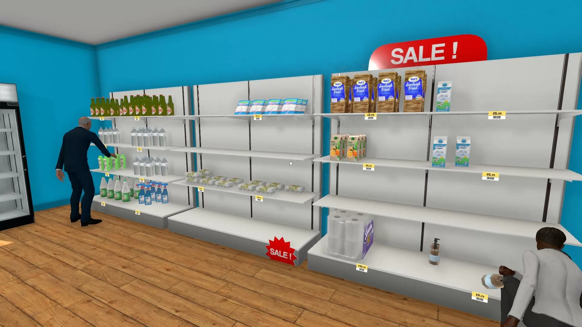 超市模拟器/Supermarket Simulator/支持网络联机-互为学习资料库