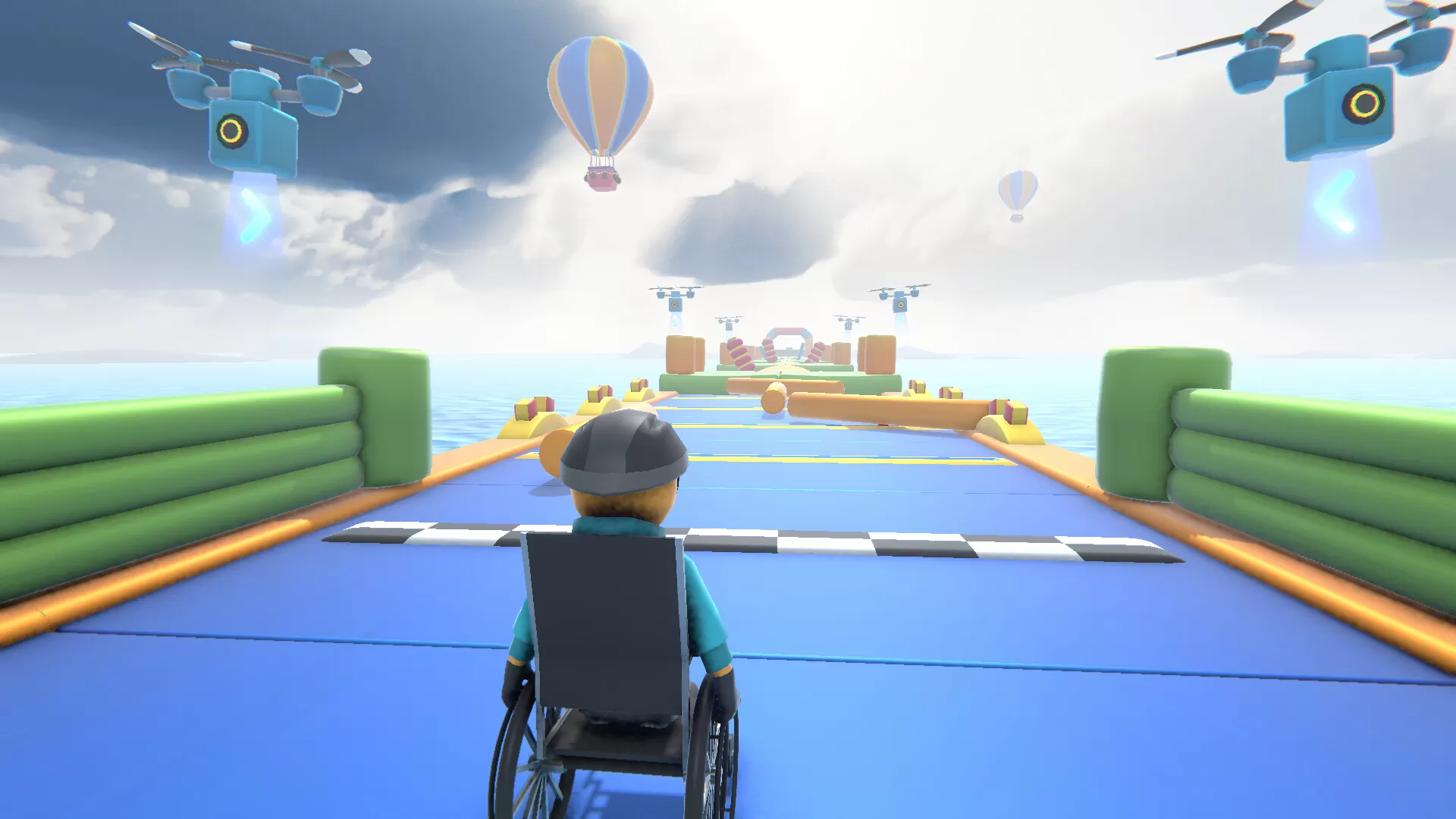 轮椅模拟器/4Wheel Challenge 轮椅模拟器/4Wheel Challenge