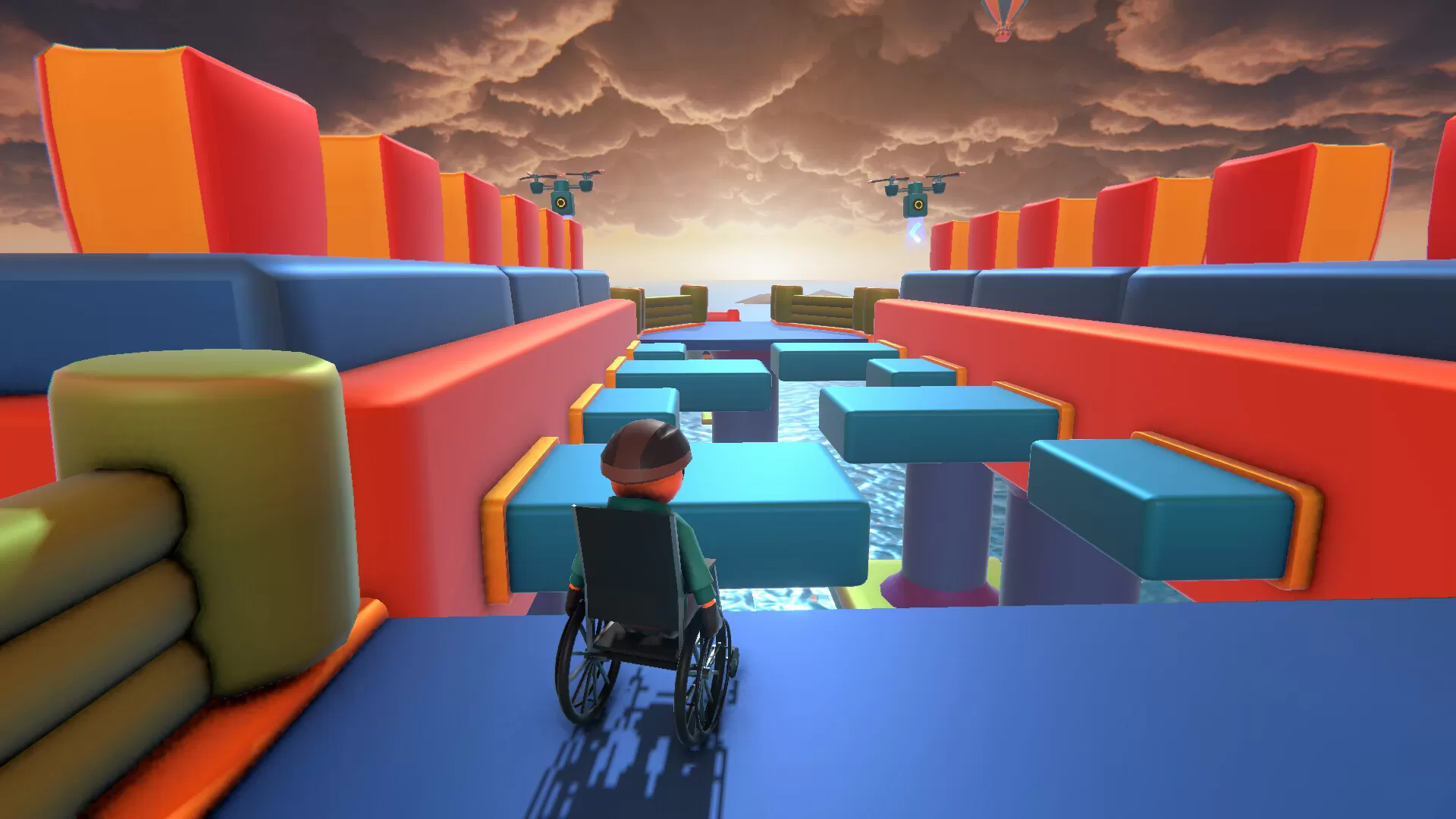 轮椅模拟器/4Wheel Challenge 轮椅模拟器/4Wheel Challenge