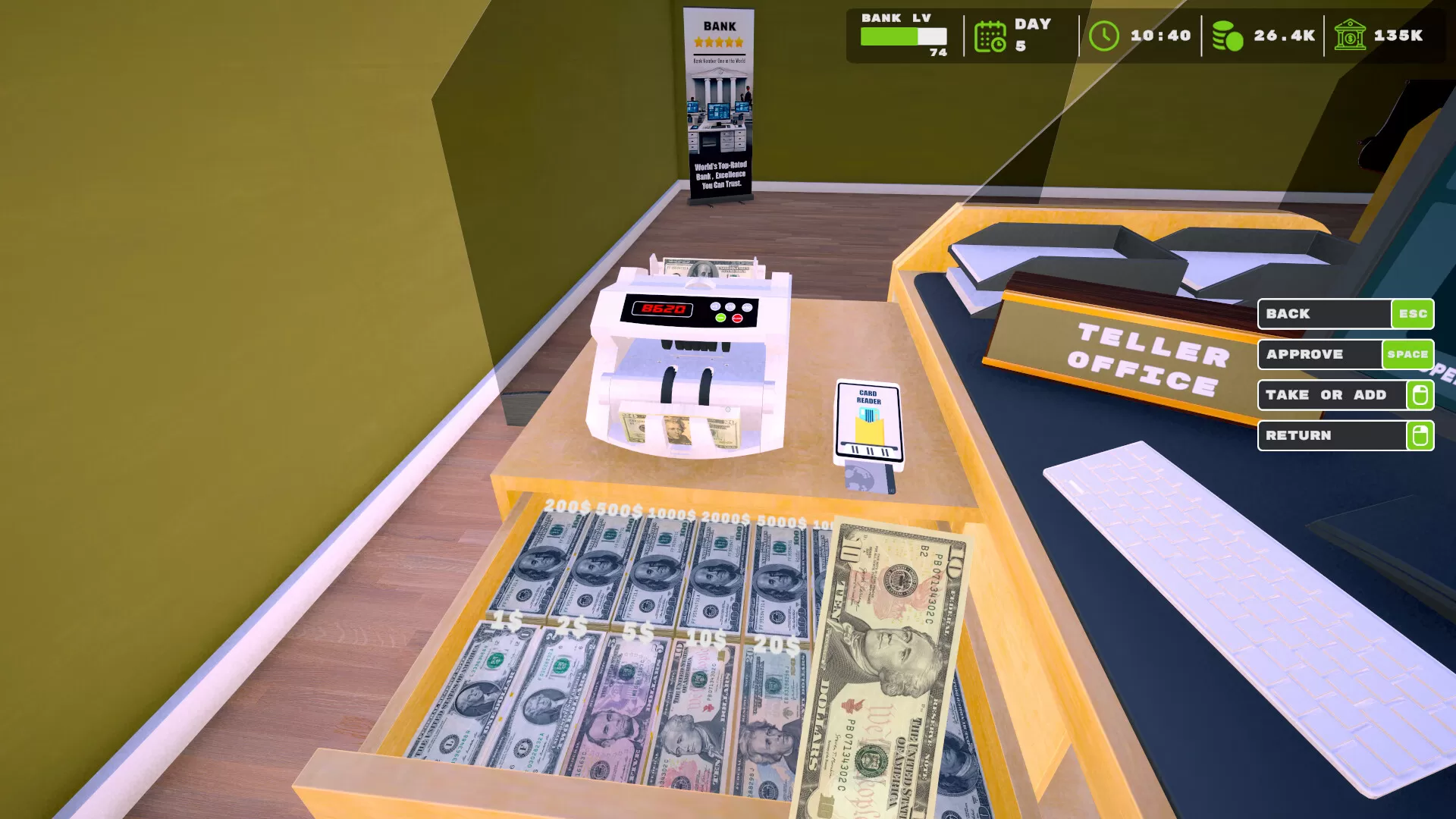 银行模拟器/Bank Simulator