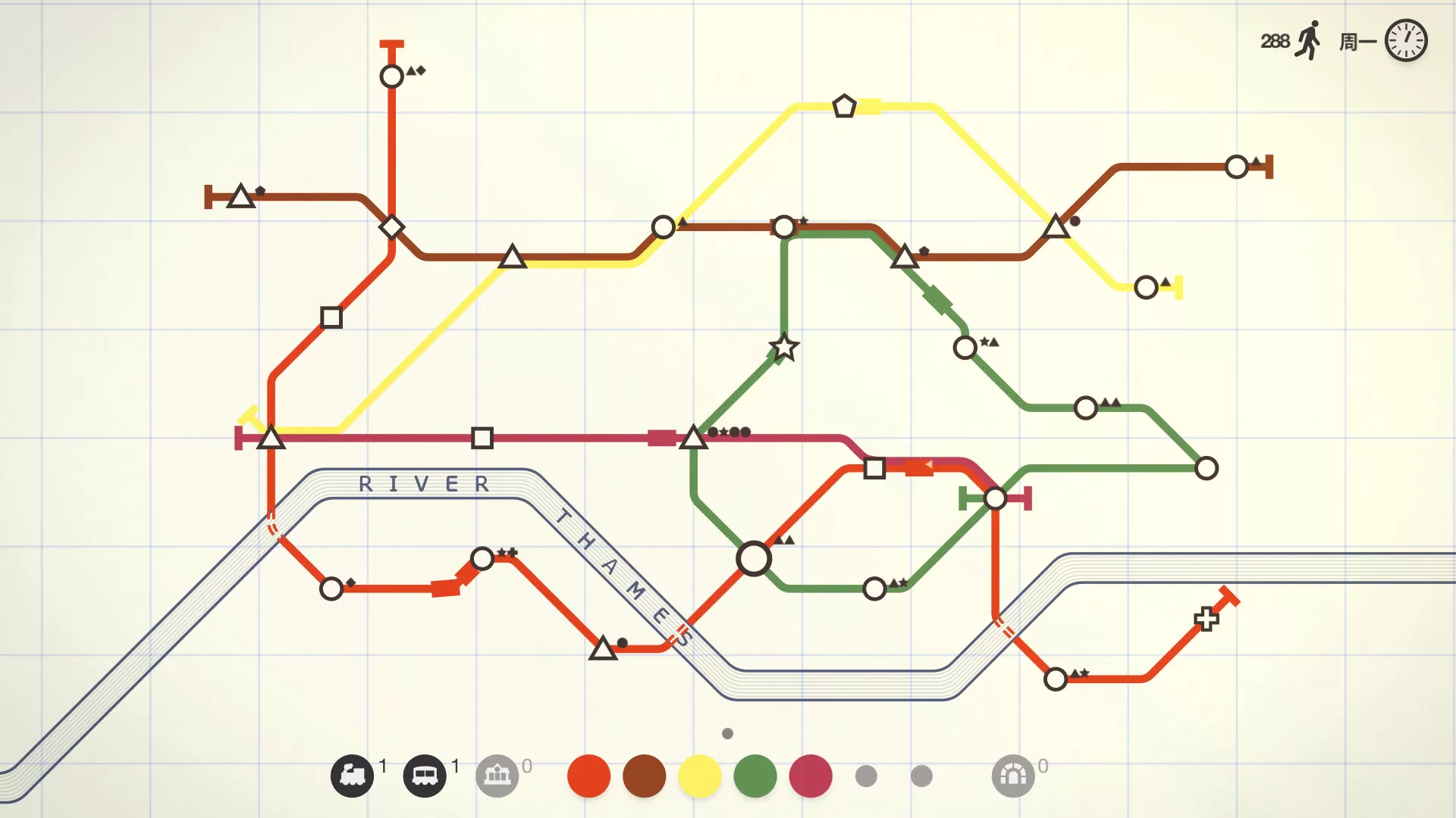 迷你地铁/迷你都市/模拟地铁/Mini Metro