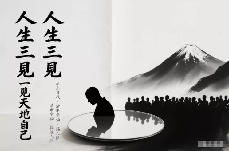 人生三见一见天地见众生见自己，活出自我拥有清晰幸福人生，搞透人性-互为学习资料库