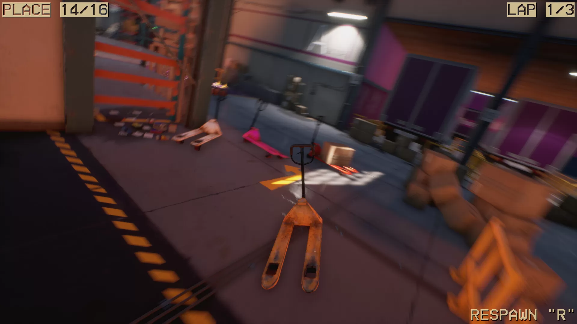 托盘搬运竞速/Pallet Jack Racing