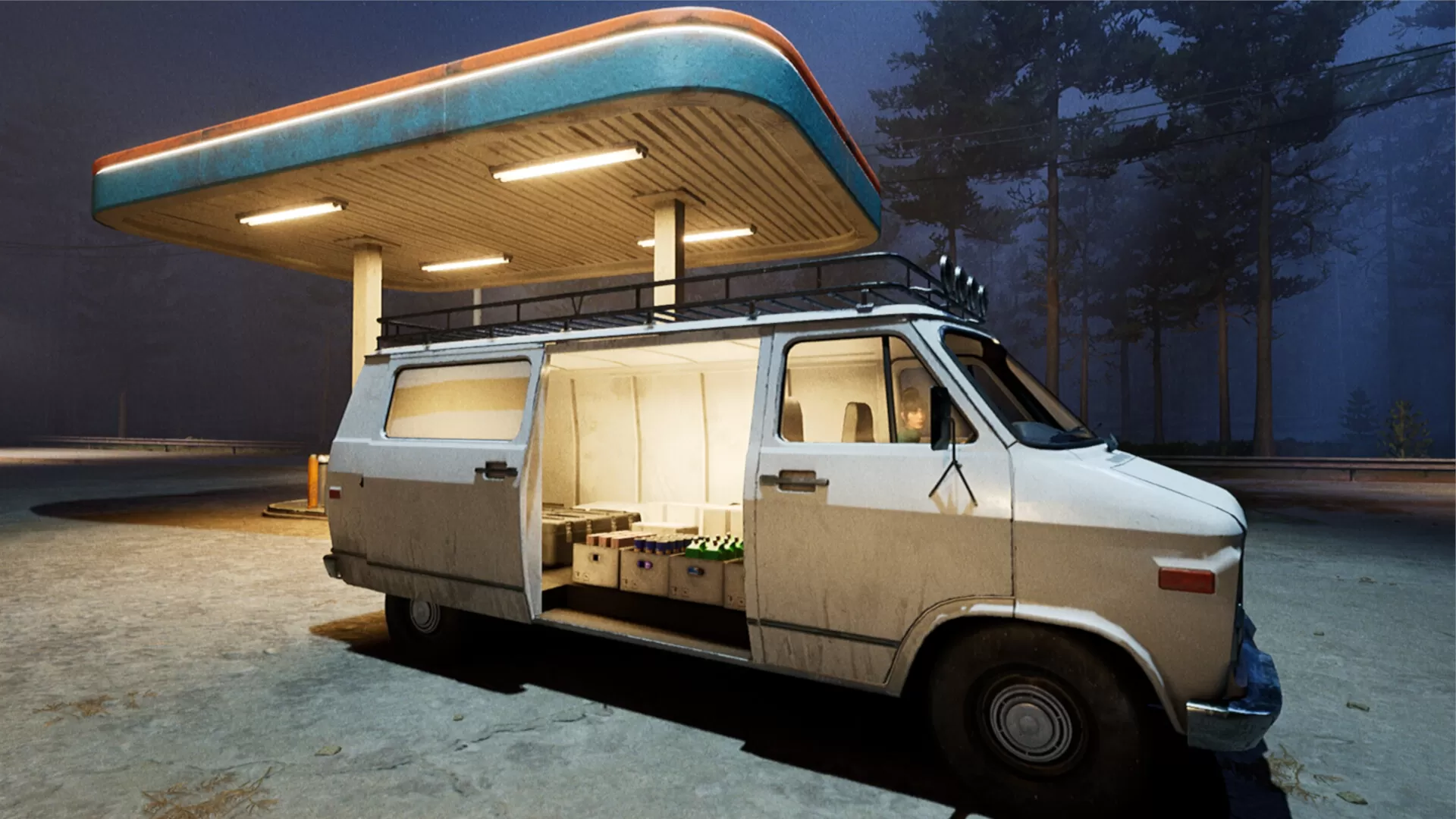 出口前：加油站/Before Exit: Gas Station-互为学习资料库