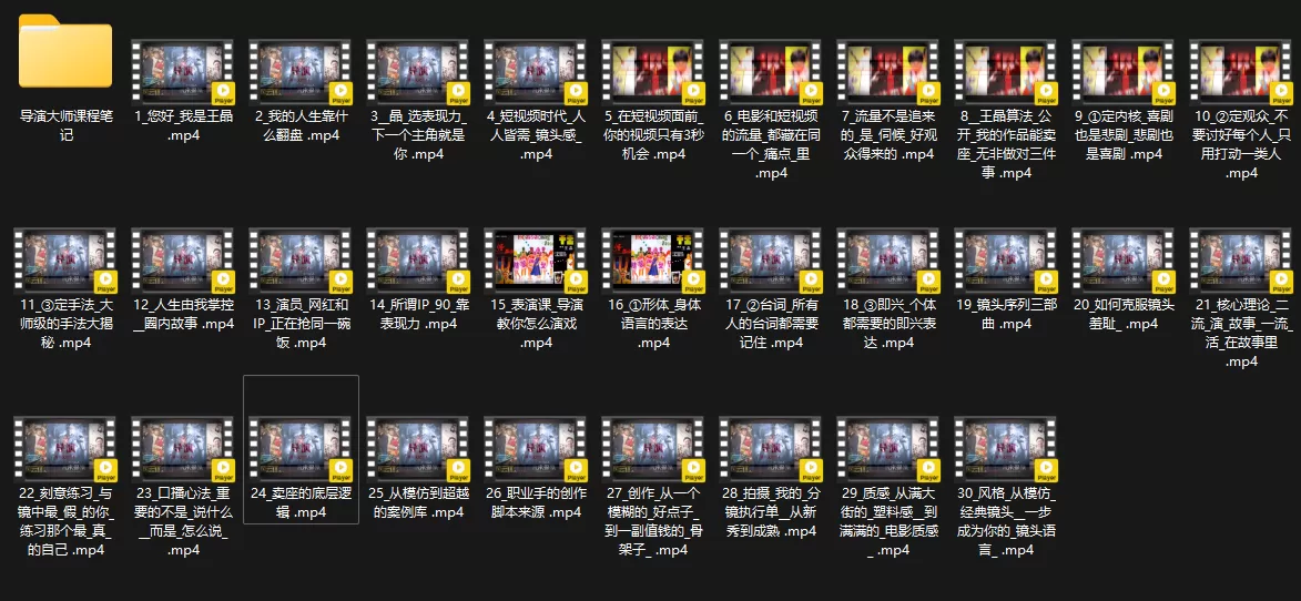 王晶大师课：流量破局-人生由我掌控-互为学习资料库